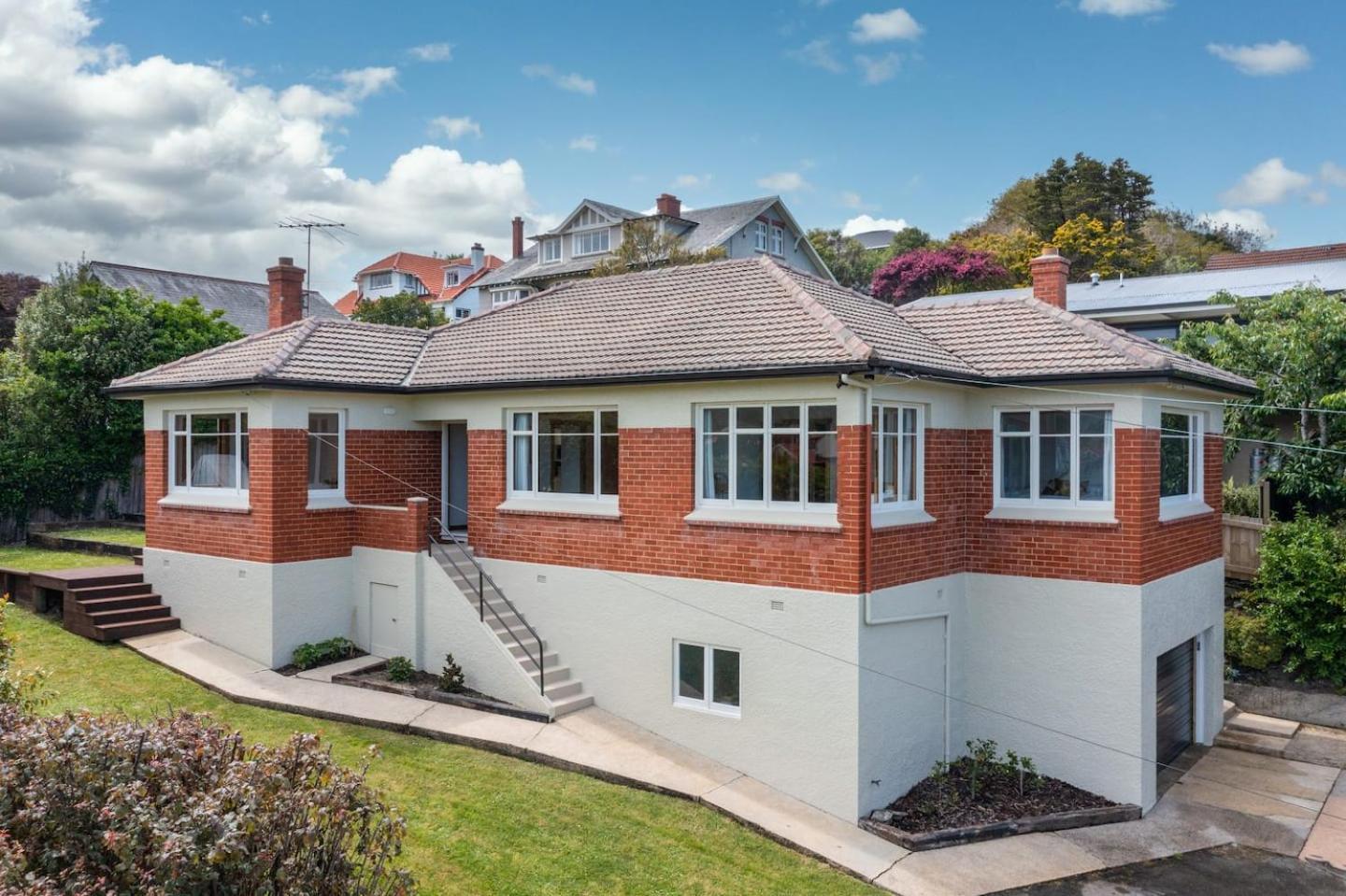 Stunning Family Home In Andersons Bay Dunedin Buitenkant foto